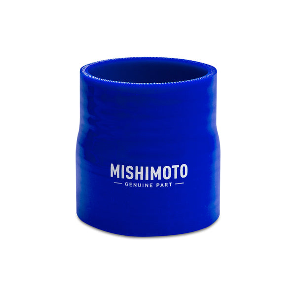 Mishimoto 3.5 to 4 Inch Silicone Transition Coupler - Blue