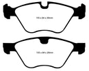 EBC 09+ BMW Z4 3.0 (E89) Ultimax2 Front Brake Pads