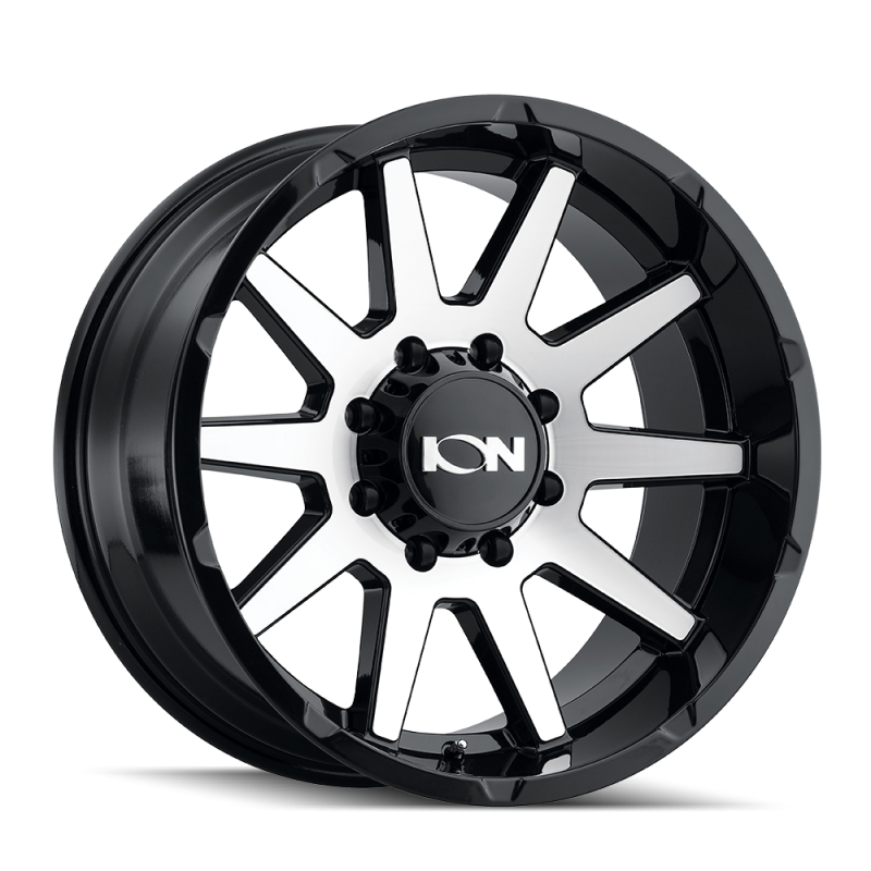 ION Type 143 20x9 / 5x139.7 BP / 0mm Offset / 108mm Hub Black/Machined Wheel