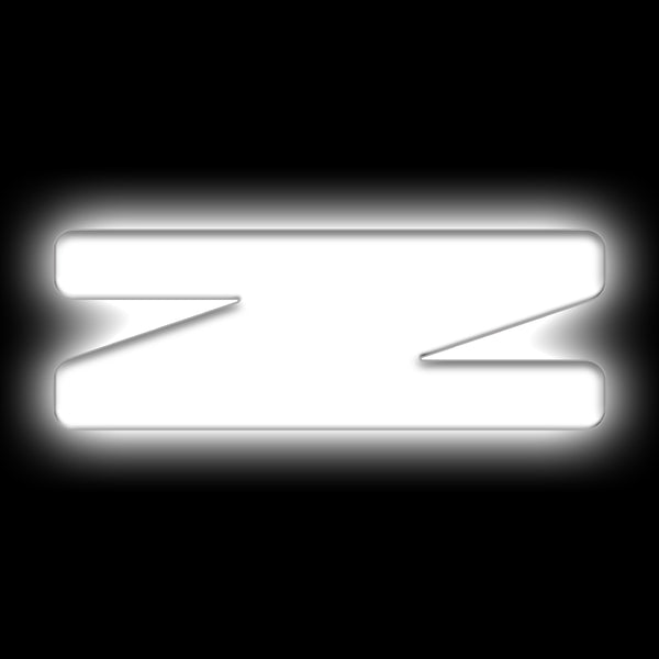 ORACLE Lighting Universal Illuminated LED Letter Badges - Matte White Surface Finish - Z