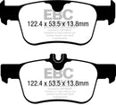 EBC 17+ Honda Civic 2.0T Type-R Bluestuff Rear Brake Pads