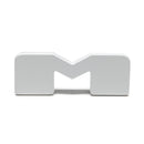 ORACLE Lighting Universal Illuminated LED Letter Badges - Matte White Surface Finish - M