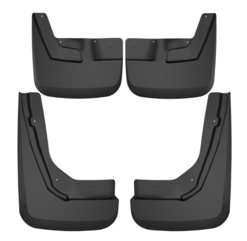 Husky Liners 2021 Suburban/Tahoe/Yukon XL w/o Power Running Boards Front/Rear Mud Guards - BLK