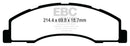 EBC 08+ Ford Econoline E150 4.6 Greenstuff Front Brake Pads