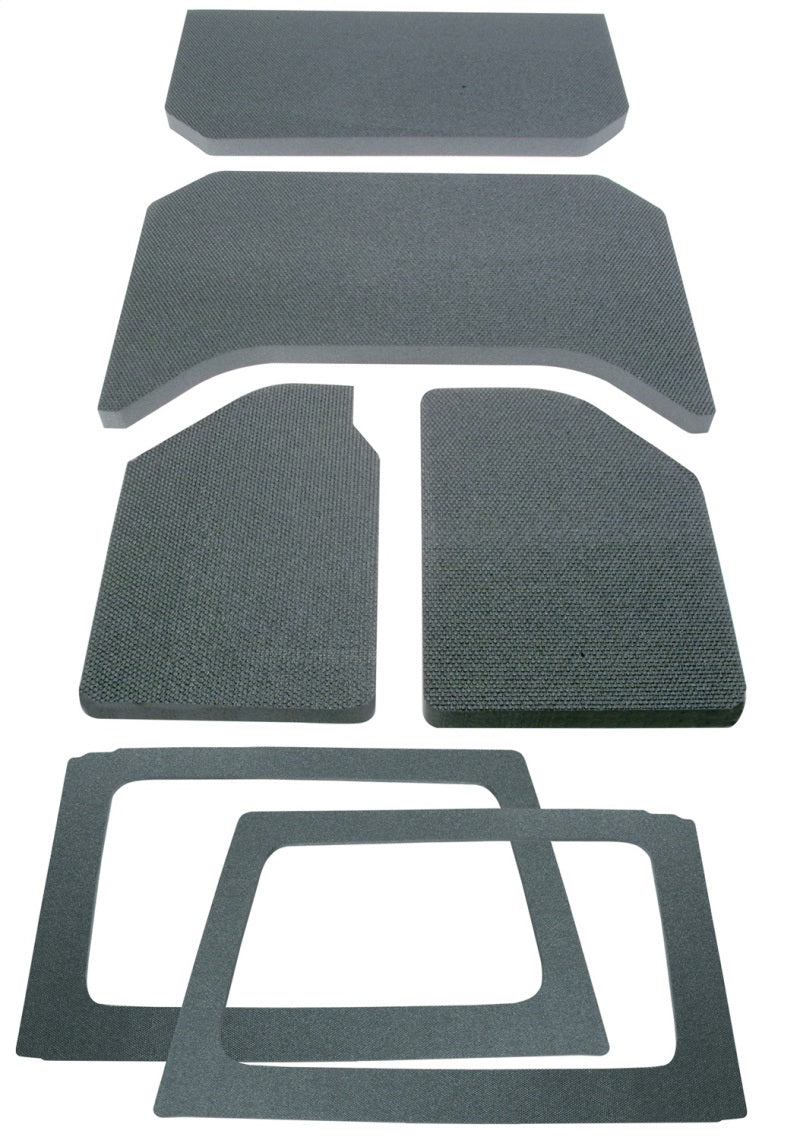 DEI 07-18 Jeep Wrangler JK 4-Door Headliner Complete Kit - Gray