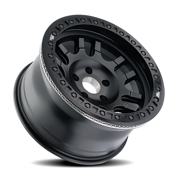 Dirty Life 9314 Canyon Race 17x9 / 6x139.7 BP / -12mm Offset / 106mm Hub Matte Black Wheel