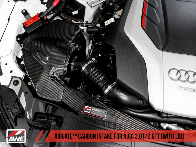 AWE Tuning Audi B9 S4/S5 3.0T Carbon Fiber AirGate Intake w/ Lid