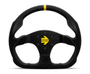Momo MOD30 Steering Wheel 320 mm -  Black Suede/Black Spokes/1 Stripe