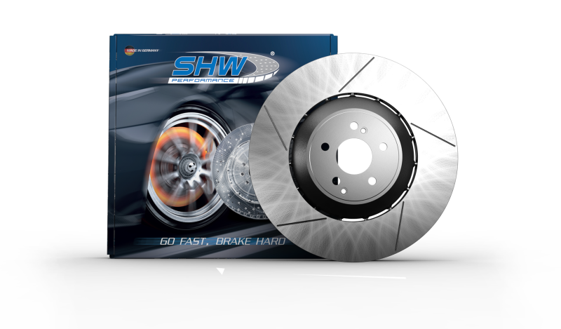 SHW 13-16 Porsche Panamera GTS 4.8L w/o Ceramic Brakes Right Front Slotted Lightweight Brake Rotor