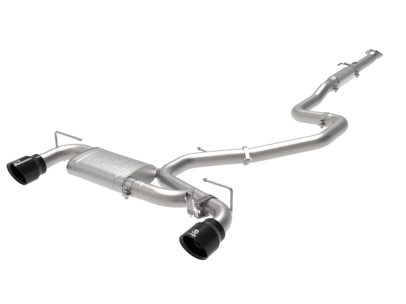 aFe Hyundai Veloster N 21-22 L4-2.0L (t) Takeda Cat-Back Exhaust System- Black Tips