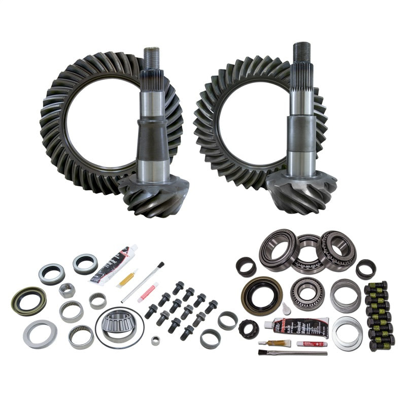 Yukon Gear Gear & Install Kit Package for 11-13 Ram 2500/3500 w/ 9.25 Front & 11.5 Rear - 4.56 Ratio