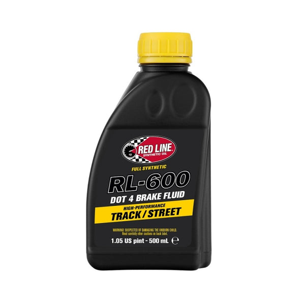 Red Line RL-600 Brake Fluid DOT 4 - Case of 6