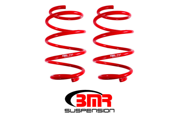 BMR 16-17 6th Gen Camaro Front Performance Version Lowering Springs - Red