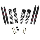 Skyjacker 2020 Jeep Gladiator JT - Rubicon Suspension Lift Kit 2.5in Fr 1.5in Rr w/ Blk Max Shocks