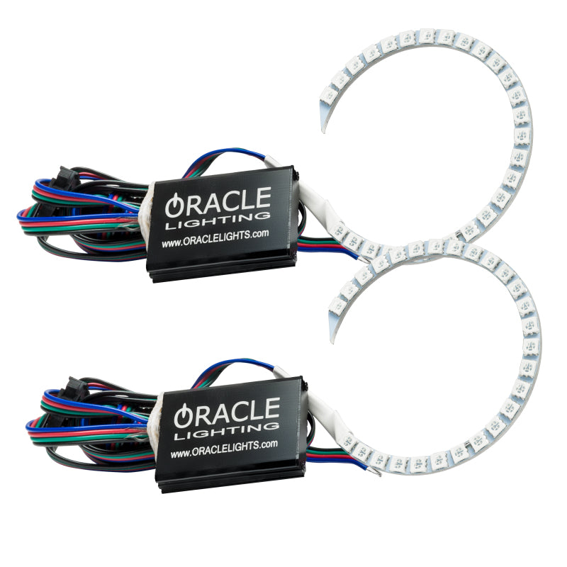 Oracle Dodge Ram 06-08 LED Fog Halo Kit - ColorSHIFT