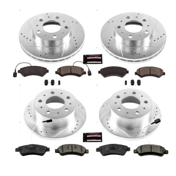 Power Stop 14-19 Ram ProMaster 1500 Rear Z23 Evolution Sport Brake Kit