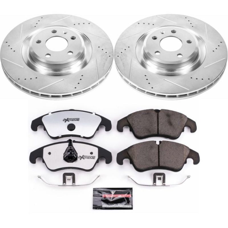 Power Stop 10-11 Audi S4 Front Z26 Street Warrior Brake Kit