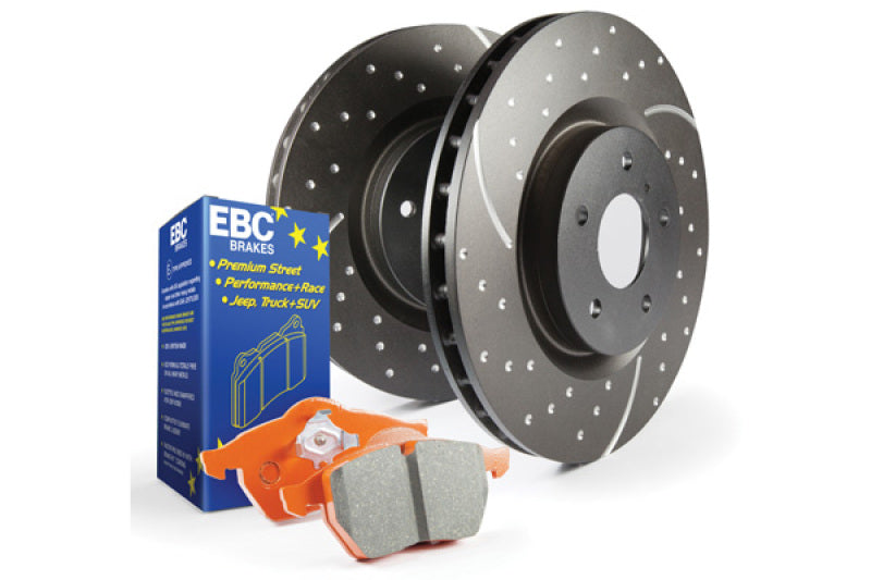 EBC S8 Kits Orangestuff Pads & GD Rotors