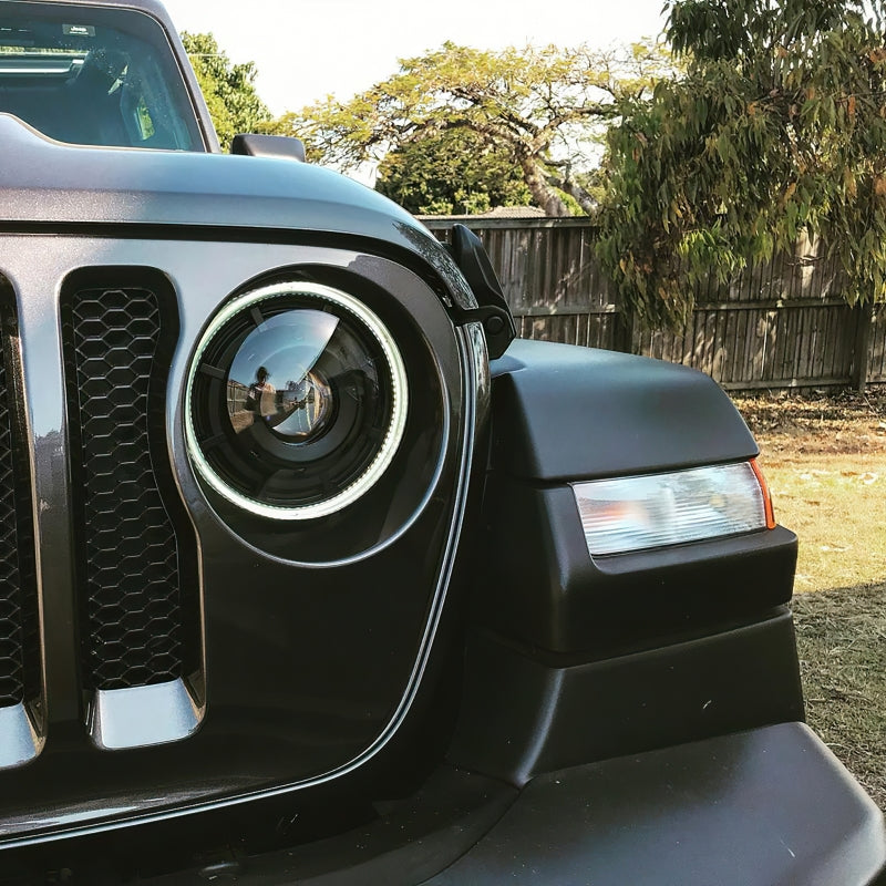 Oracle Jeep JL/Gladiator JT Oculus Switchback Bi-LED Projector Headlights - Amber/White Switchback