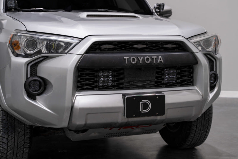 Diode Dynamics 14-23 Toyota 4Runner SS5 Stealth Grille LED 4-Pod Kit - Sport Yellow Driving