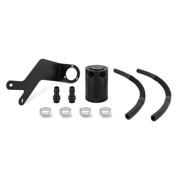 Mishimoto 2018+ Subaru Crosstrek Baffled Oil Catch Can Kit - Black