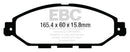 EBC 12-13 Infiniti JX35 3.5 Ultimax2 Front Brake Pads