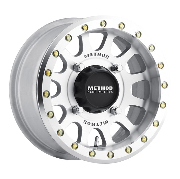 Method MR401 UTV Beadlock 14x7 5+2/+38mm Offset 4x156 132mm CB Raw Machined w/BH-H20875 Wheel