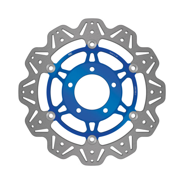 EBC 06-15 Triumph Hinckley Tiger 1050 Radial Caliper Front Left/Right Vee Floating Blue Rotor