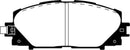 EBC 06+ Toyota Yaris 1.5 Greenstuff Front Brake Pads