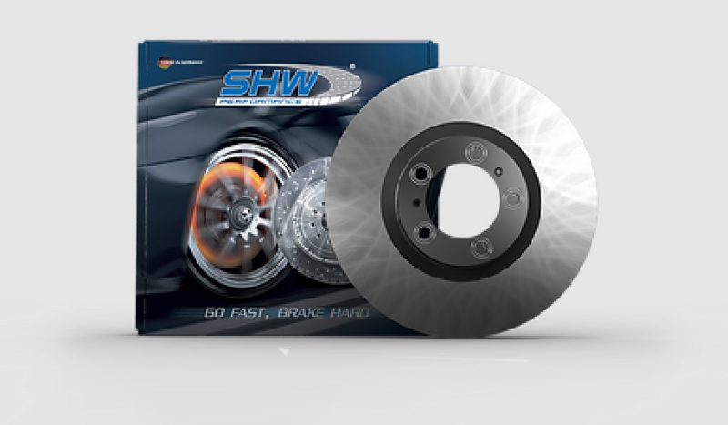 SHW 11-15 Volkswagen Touareg Hybrid 3.0L w/360mm Rotors Left Front Smooth Monobloc Brake Rotor