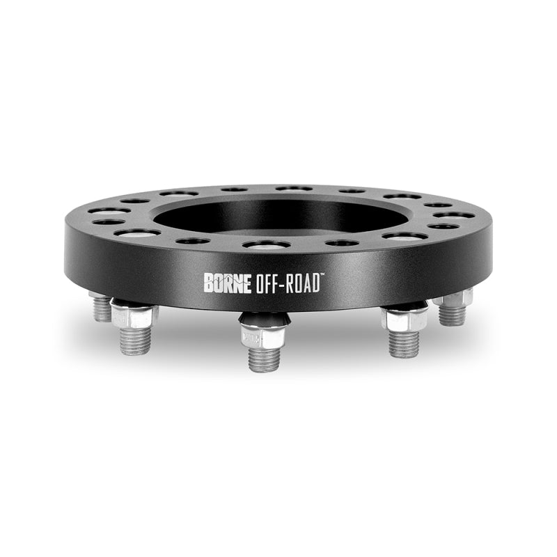 Mishimoto Borne Off-Road Wheel Spacers 8X165.1 121.3 25 M14 Blk