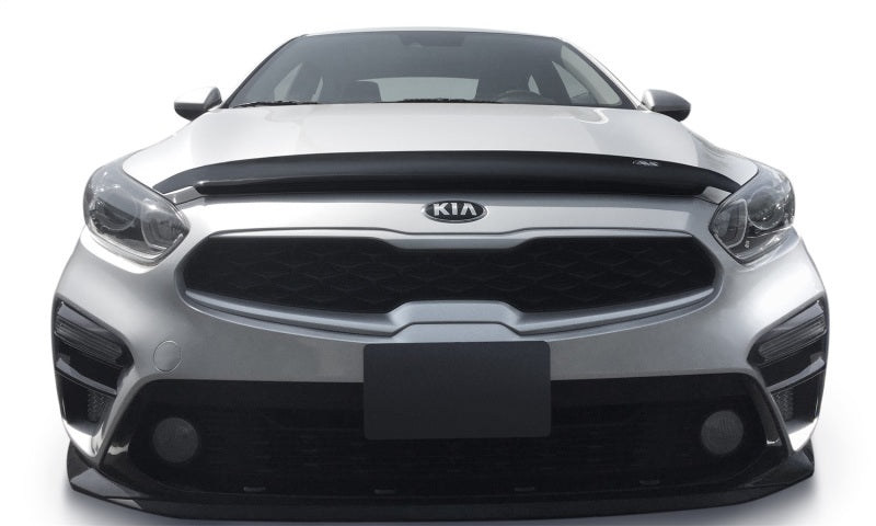 AVS 19-23 Kia Forte Carflector Low Profile Hood Shield - Smoke