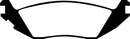 EBC 03+ Dodge B150 B1500 Cargo 1500 Van 1/2 Ton Ultimax2 Rear Brake Pads