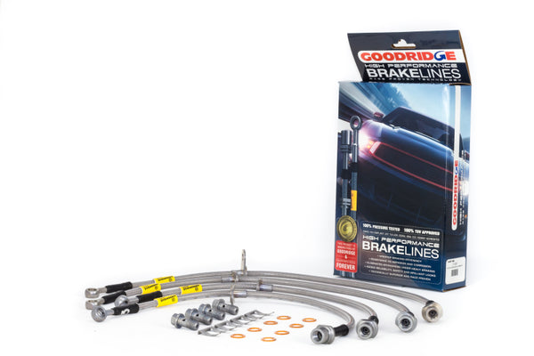 Goodridge 02/06-12 Toyota Avalon (All Models) SS Brake Line Kit