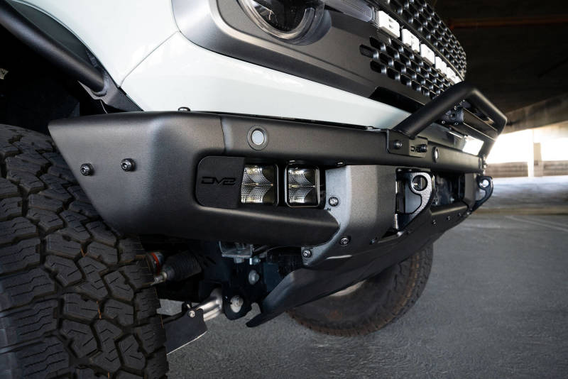 DV8 Offroad 21-22 Ford Bronco Factory Bumper Pocket Light Mount (Pair) 3in LED Pod Lights