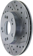 StopTech Select Sport 06-11 Honda Civic DX/EX/LX Slotted and Drilled Left Front Rotor