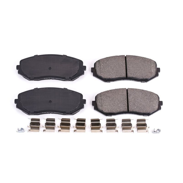 Power Stop 06-13 Suzuki Grand Vitara Front Z17 Evolution Ceramic Brake Pads w/Hardware