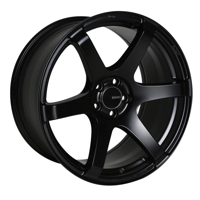 Enkei T6S 18x8.5 25mm Offset 5x114.3 Bolt Pattern 72.6 Bore Matte Black Wheel