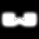 ORACLE Lighting Universal Illuminated LED Letter Badges - Matte White Surface Finish - W