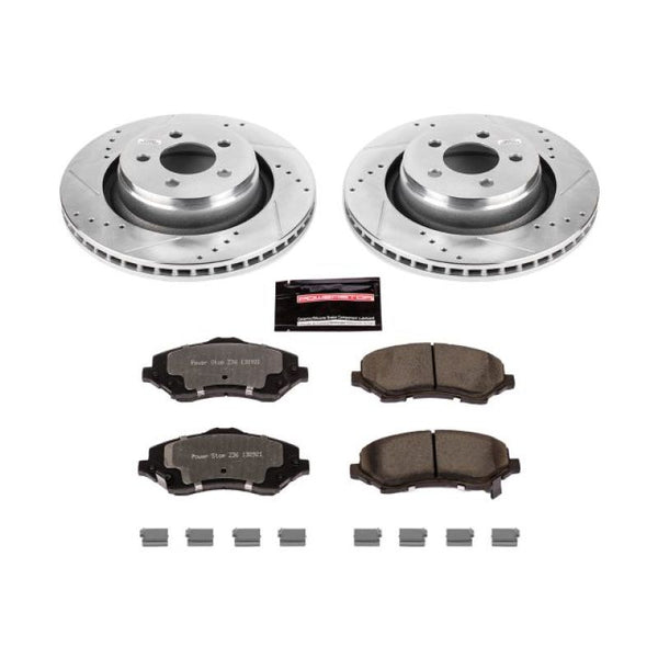 Power Stop 09-11 Dodge Nitro Front Z36 Truck & Tow Brake Kit