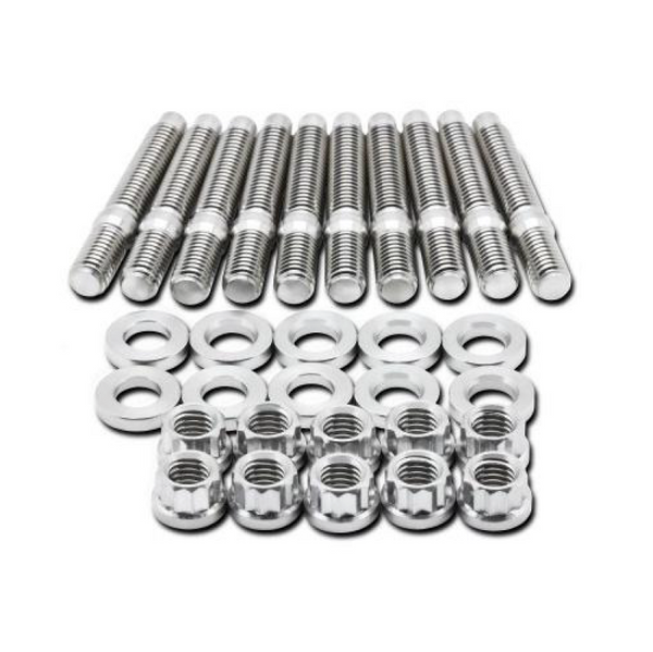 BLOX Racing BLOX Racing Manifold M8x1.25x45mm Stud Kit 10-piece