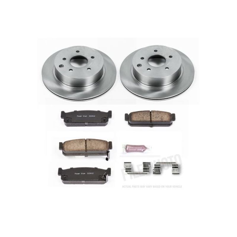 Power Stop 93-97 Infiniti J30 Rear Autospecialty Brake Kit