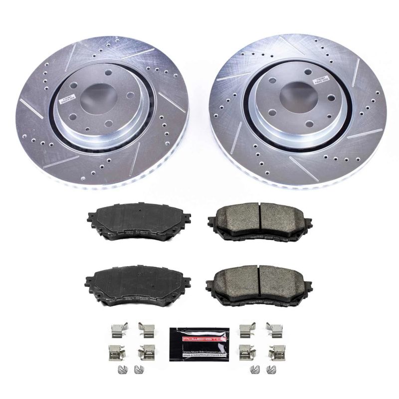 Power Stop 19-20 Mazda 6 Front Z23 Evolution Sport Brake Kit