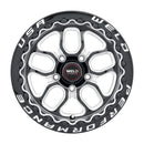 Weld S907 15X10 Laguna Beadlock 5X114.3 ET25 BS6.5 Gloss Black MIL Dia 78.1