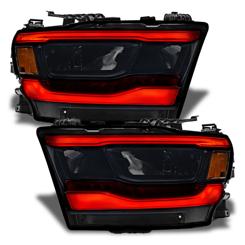 Oracle 19-21 Dodge RAM 1500 RGB+W Headlight DRL Upgrade Kit- Reflector LED Headlights - ColorSHIFT 2
