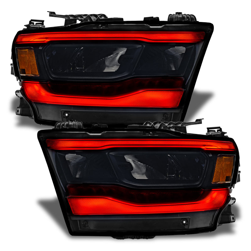 Oracle 19-21 Dodge RAM 1500 Reflector LED Headlight DRL Upgrade Kit - ColorSHIFT w/Simple Controller