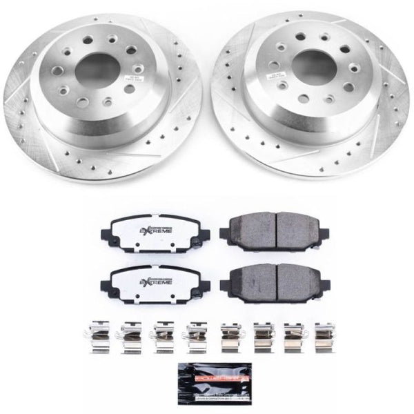 Power Stop 18-19 Jeep Wrangler Rear Z36 Truck & Tow Brake Kit