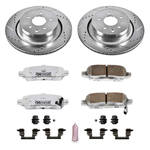 Power Stop 07-08 Infiniti G35 Rear Z26 Street Warrior Brake Kit