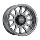 Method MR605 NV 20x10 -24mm Offset 8x6.5 121.3mm CB Gloss Titanium Wheel