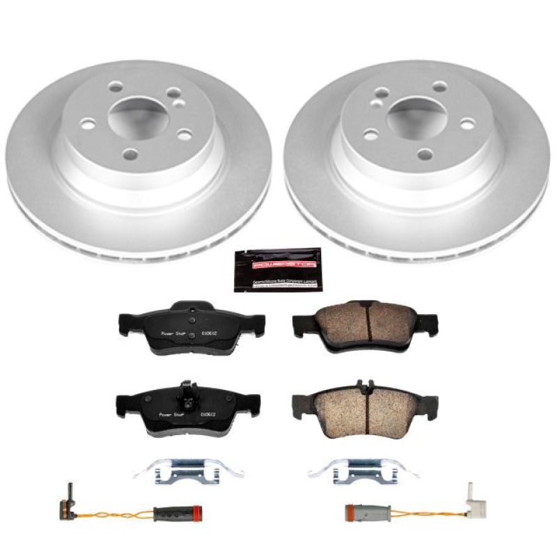 Power Stop 2006 Mercedes-Benz E350 Rear Z23 Evolution Sport Coated Brake Kit